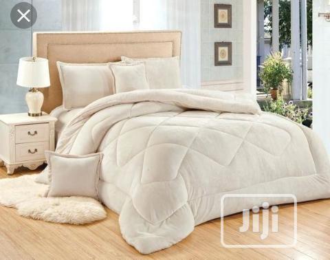 Quality Milk Colour Duvet, Bedsheet and 4 Pillow Cases