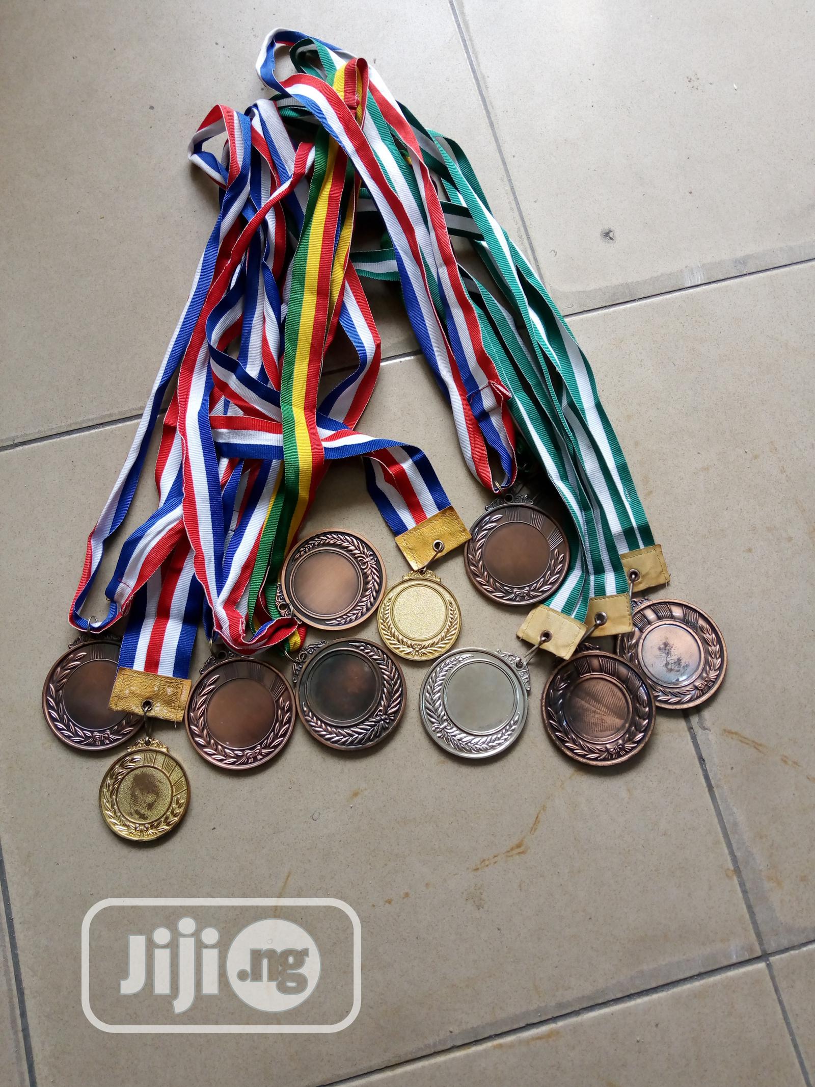 Medals ( Gold, Silver, Bronze)