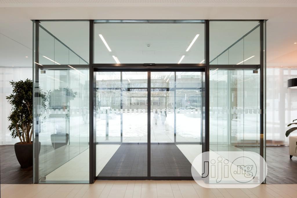 Installation Of Automatic Revolving Sliding Door