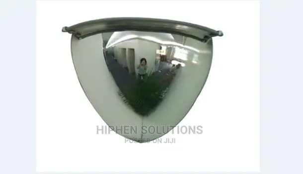 90 Degree View Quarter Dome Traffic Mirror