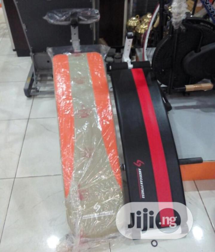 Big American Fitness Sit-Up Bench for Abdominal Training