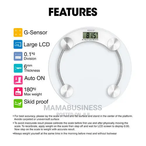 Digital Scale Glass Weighing Scale