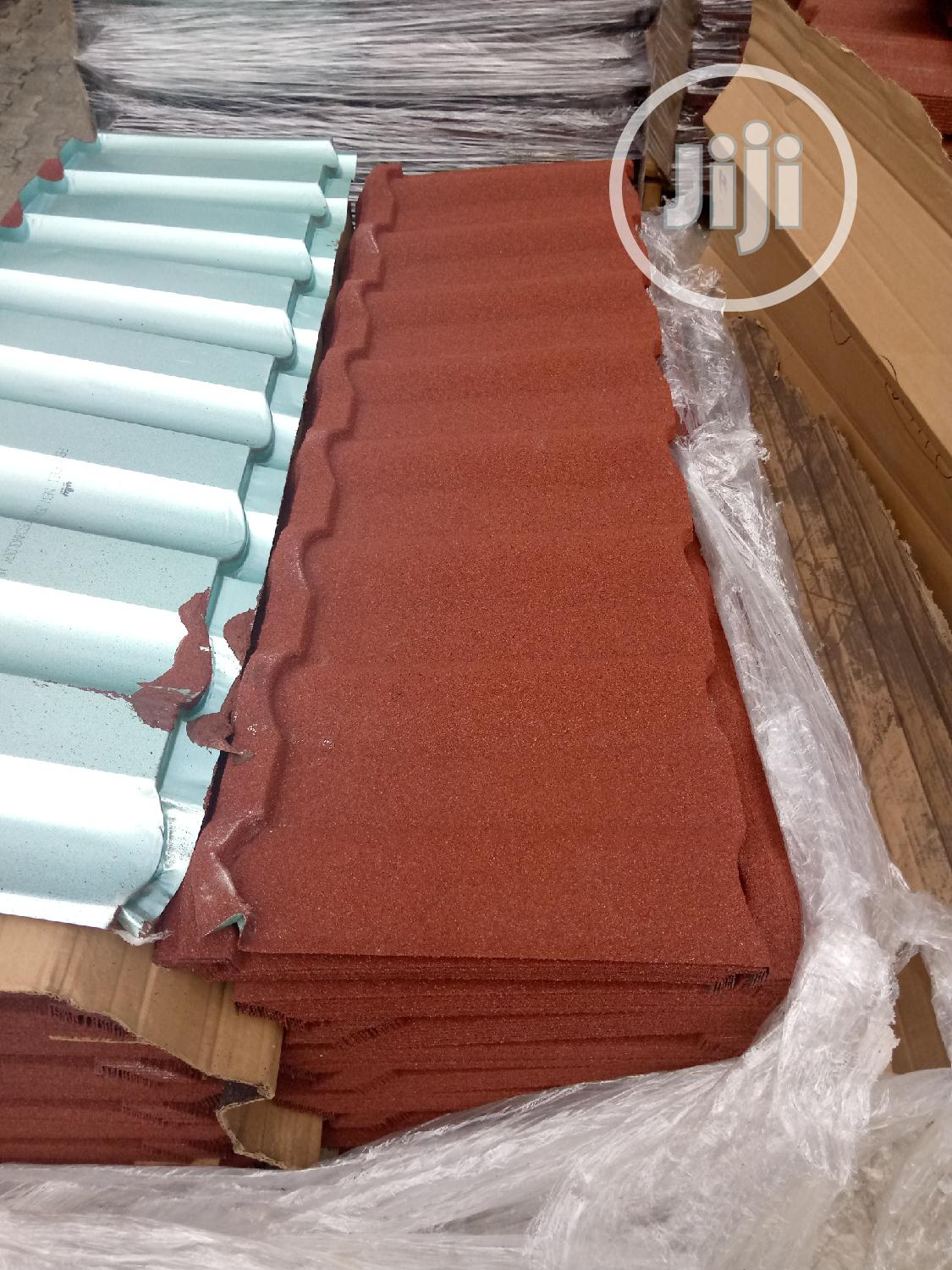 Red Milano Stone Coated Roofing Sheet