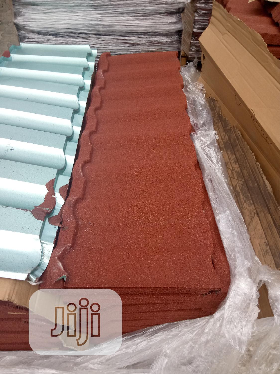 Red Milano Stone Coated Roofing Sheet