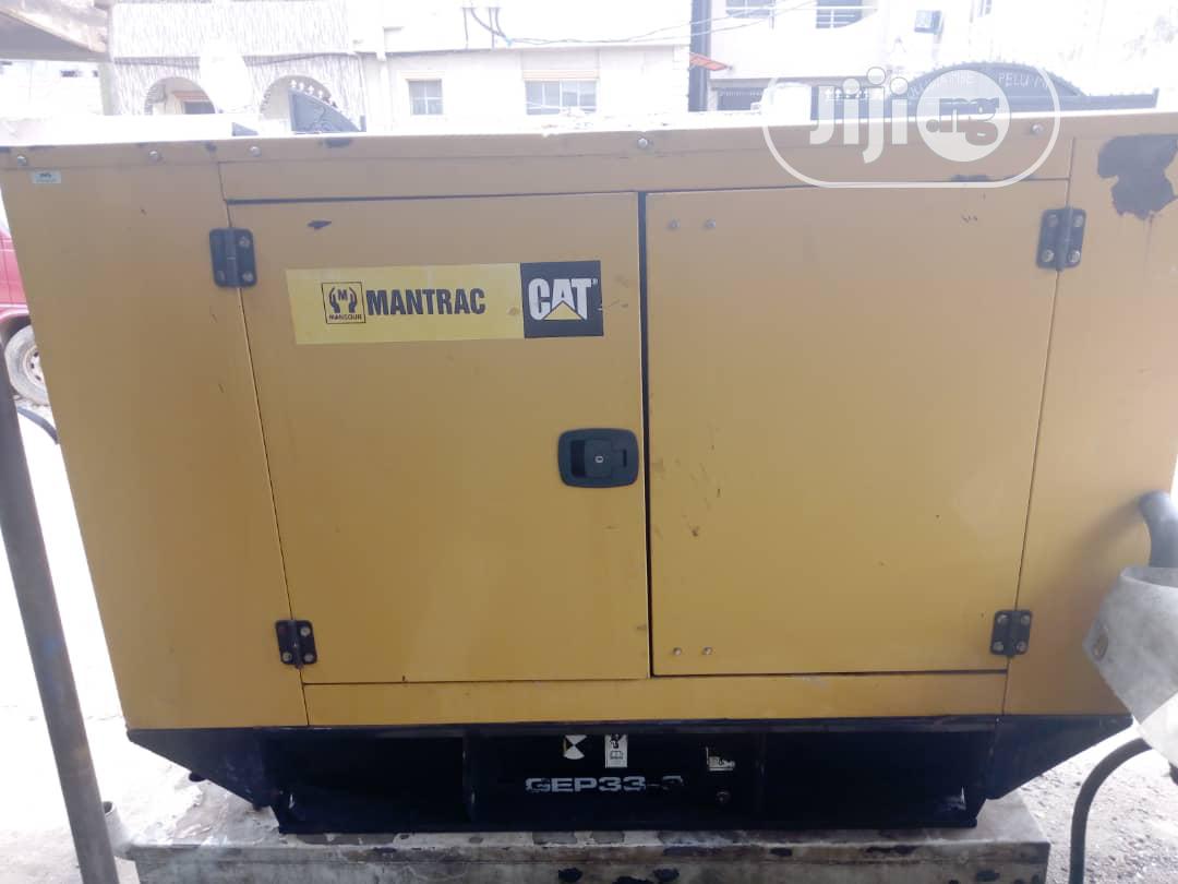 Almost New 33kva Cat Soundproof Diesel Generator
