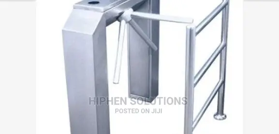 Waist Height (Fingerprint) Tripod Turnstile Management By HIPHEN LTD