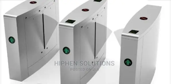 Automatic 2 Channels Flap Barrier Systems BY HIPHEN SOLUTIONS LTD