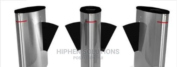 Access Control Alarm Gate Flap Barrier BY HIPHEN SOLUTIONS LTD