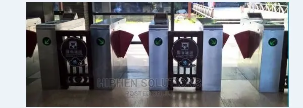 Classic Flap Barrier Crowd Control Turnstile BY HIPHEN SOLUTIONS LTD