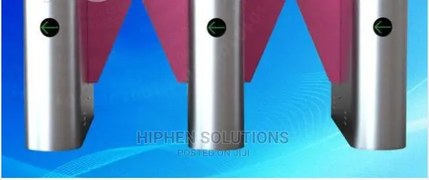 Two Directions Controlturnstile Flap Barrier Gate By HIPHEN SOLUTIONS