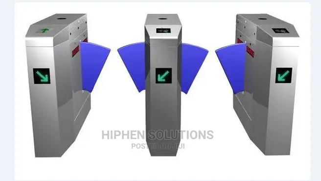 Low Noise High Security Metro Entrance Turnstile BY HIPHEN SOLUTIONS