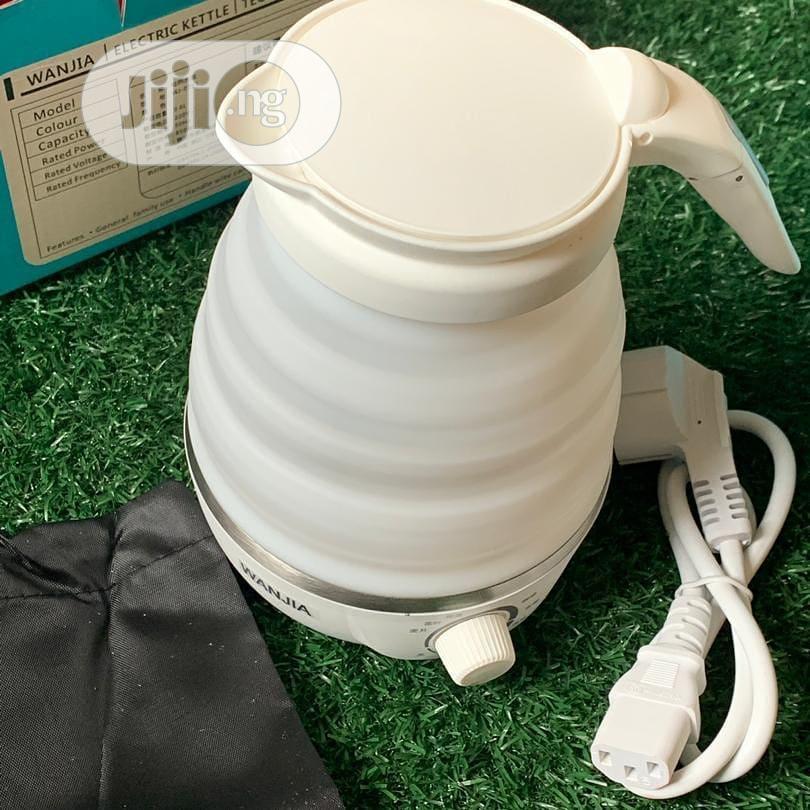 Collapsible Silicone Electric Kettle Travel Teapot
