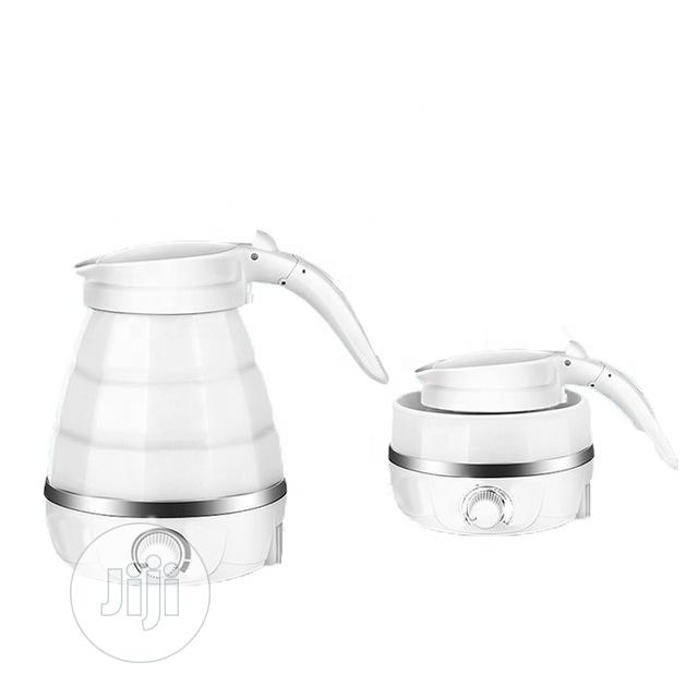 Collapsible Silicone Electric Kettle Travel Teapot