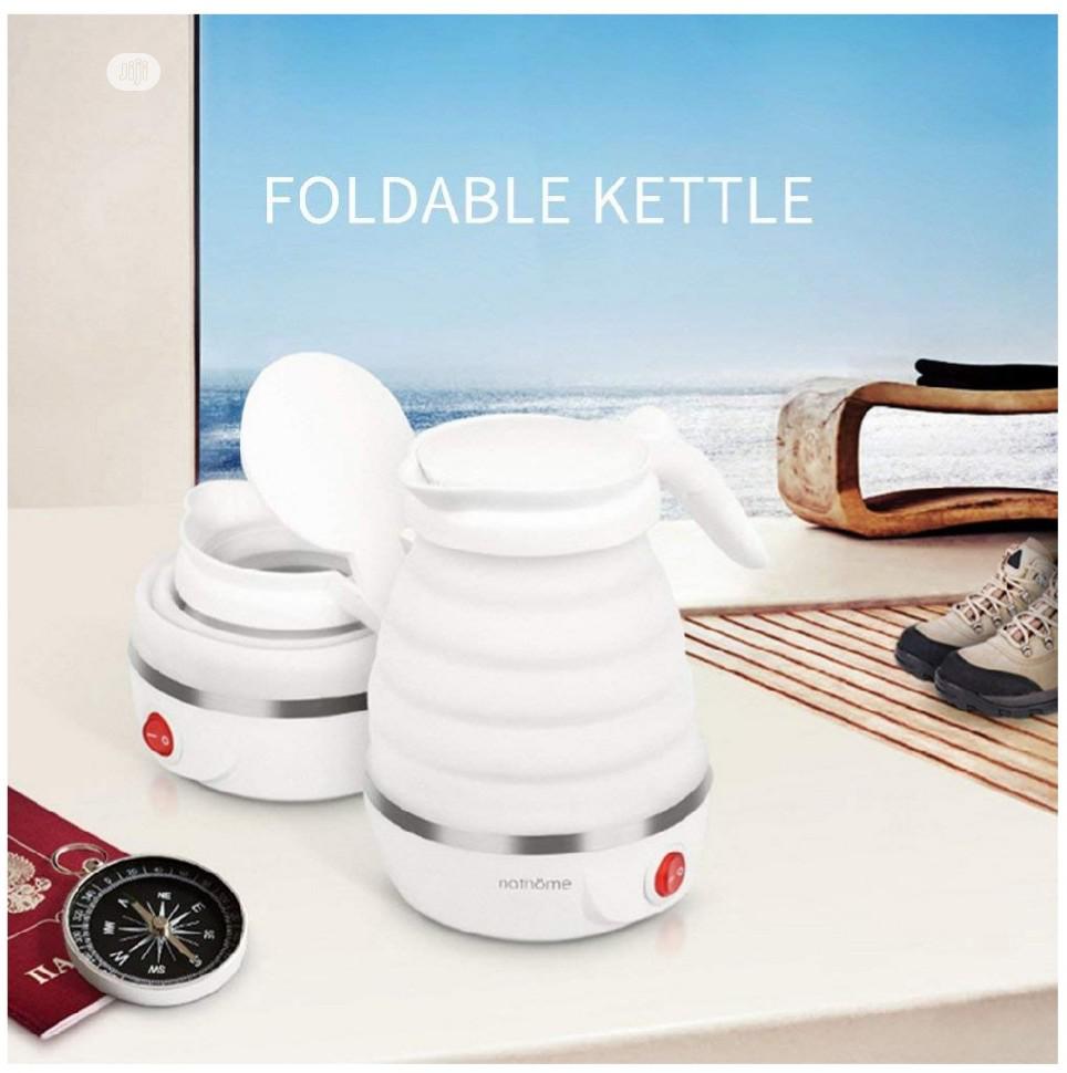 Collapsible Silicone Electric Kettle Travel Teapot