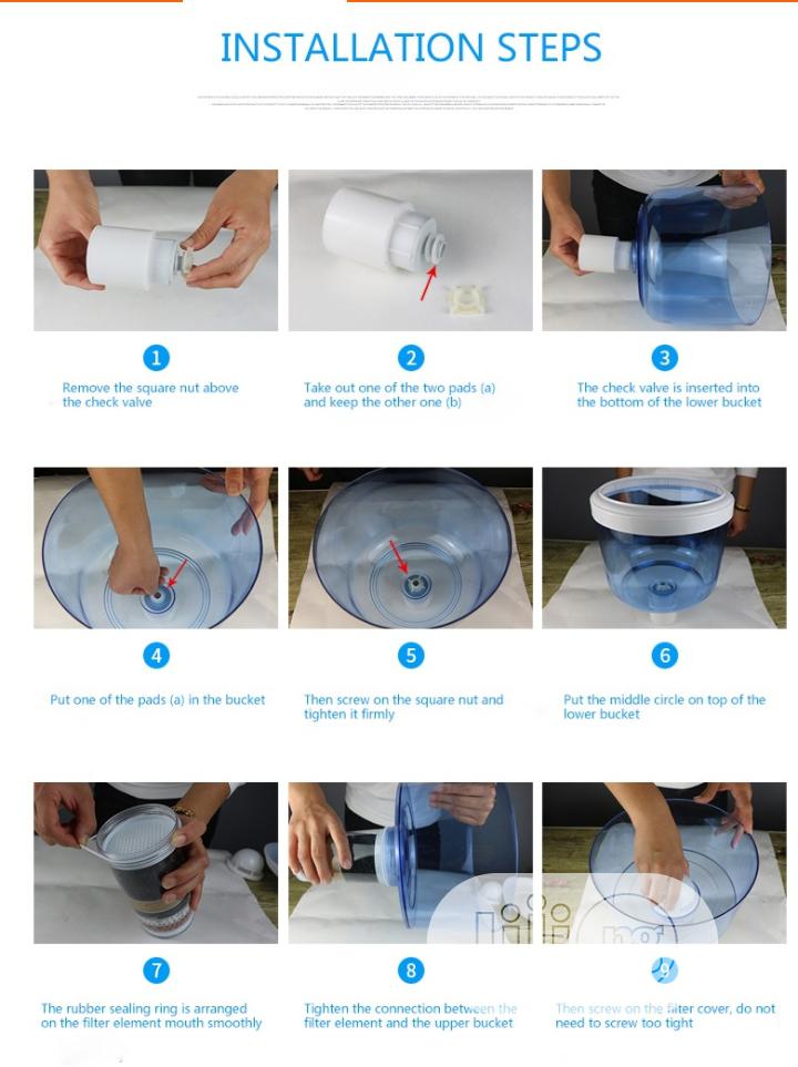 Alkaline Water Purifier for Electric Water Dispensers
