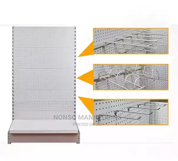 Display Single Sided Double Sided Supermarket Shelves
