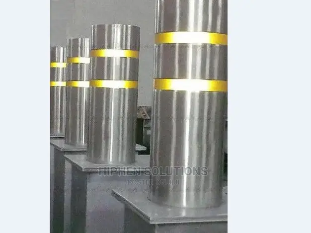 Barrier Authentic Rising Hydraulic Bollards BY HIPHEN SOLUTIONS LTD