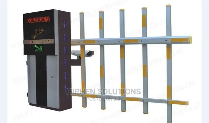 Automated Metal Fence Boom Door BY HIPHEN SOLUTIONS LTD