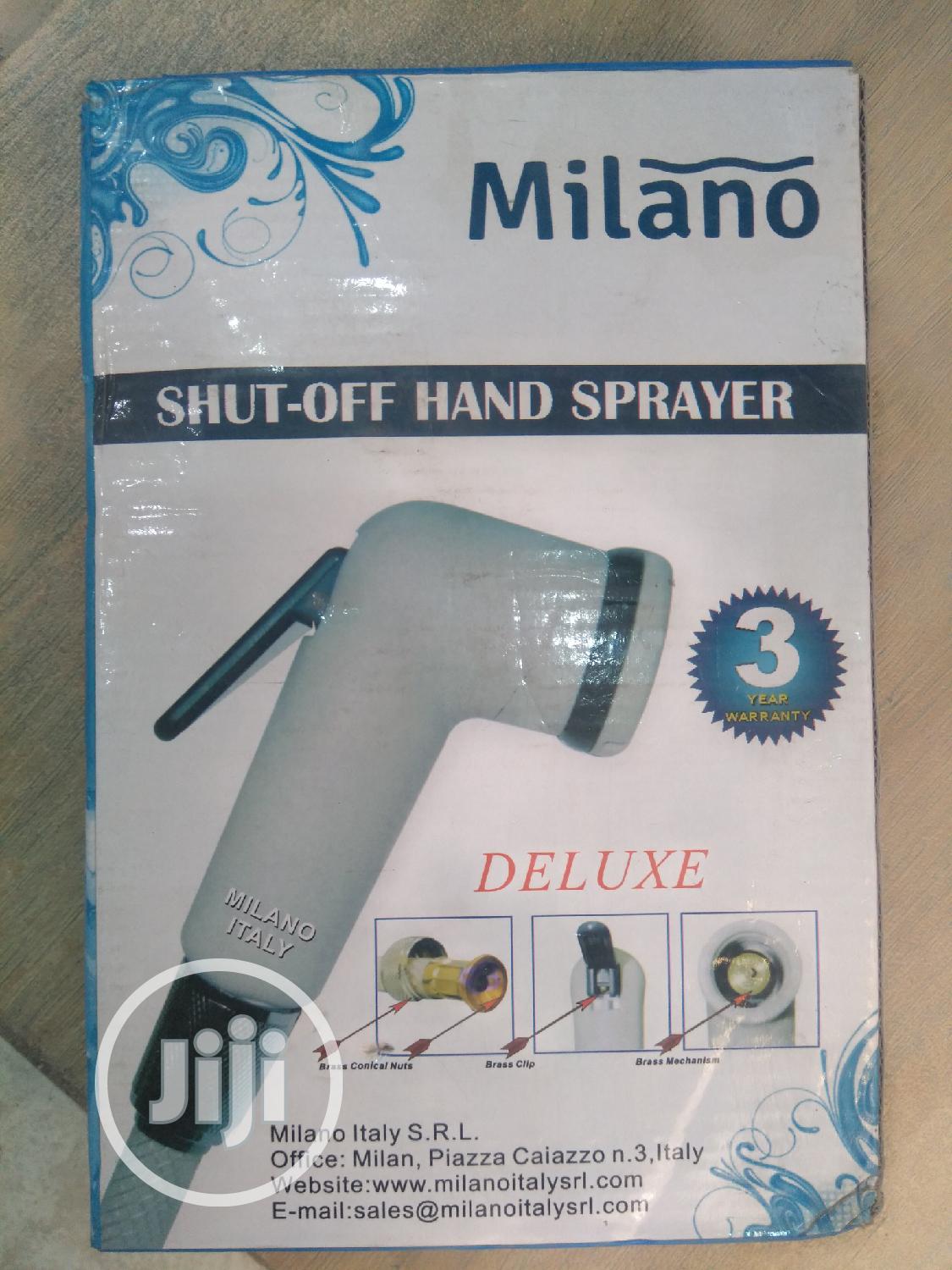 Milano Pressing Shower for Toilets