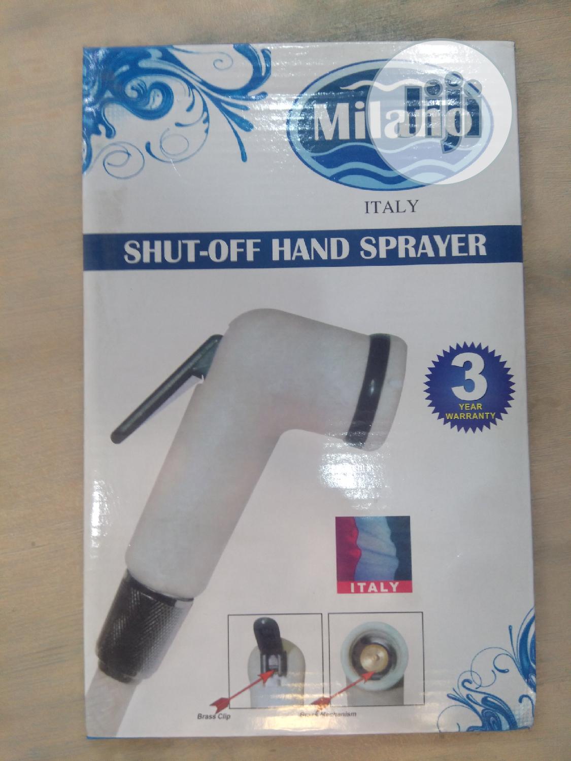 Milano Pressing Shower for Toilets