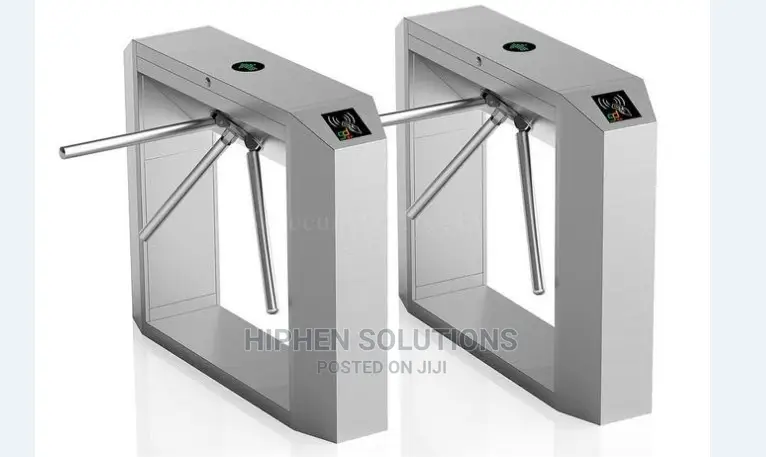 3 Arm Control RFID Card Reading Turnstiles BY HIPHEN SOLUTIONS LTD