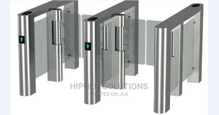 Deluxe Circular Arc Swing Barrier Gate Passage BY HIPHEN SOLUTIONS LTD