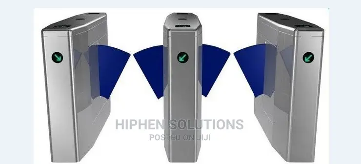 Rounded Corner Flap Gate Barrier