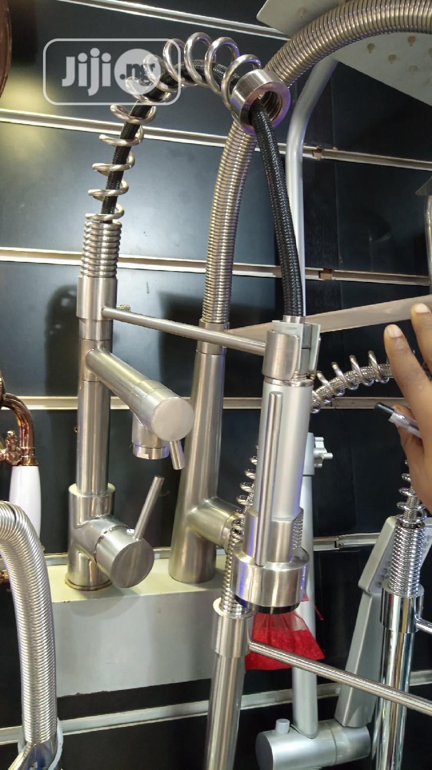 Big Brother Double Mixer Tap (Short Neck)
