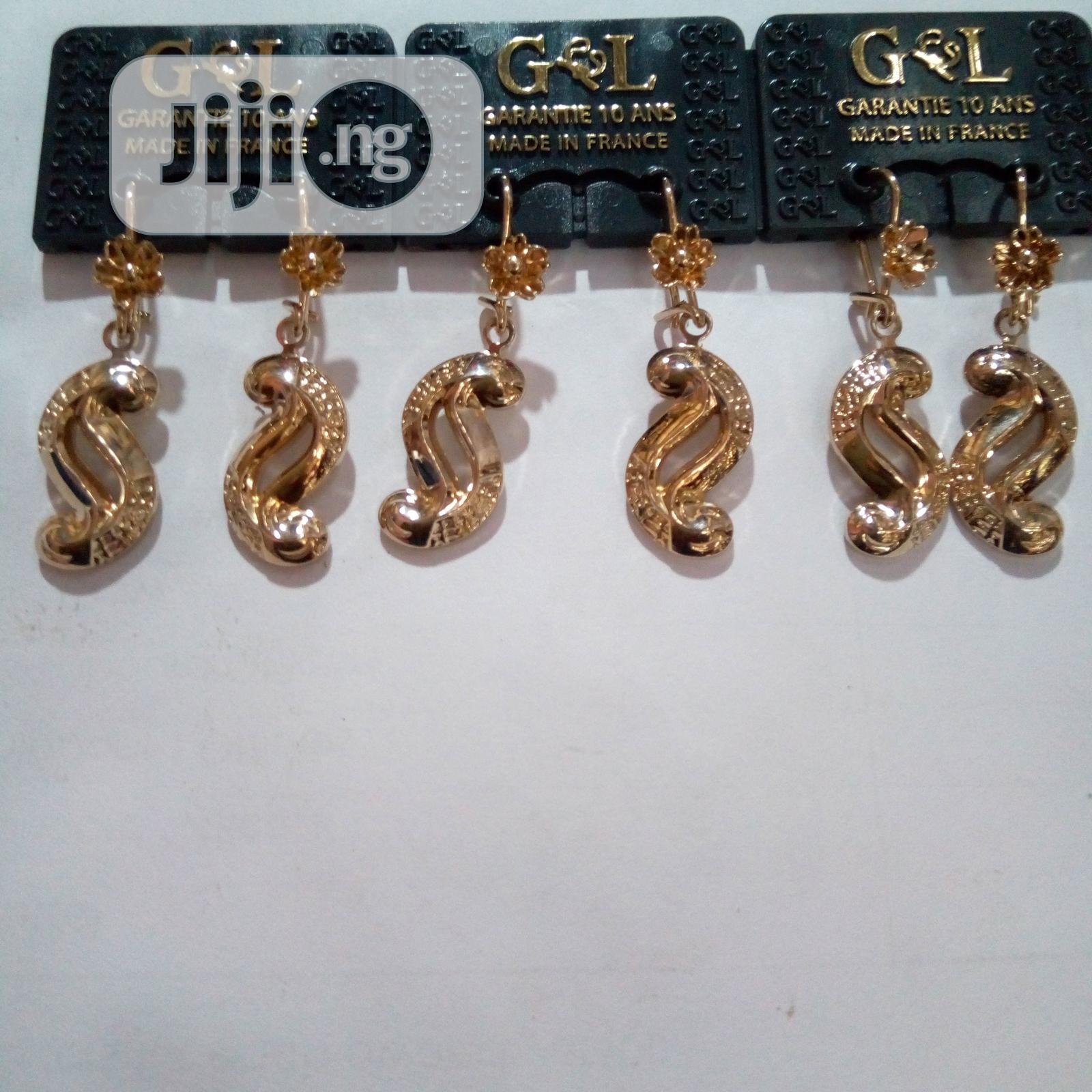 Original GL Ladies Earring 002 (Non Fading) - Gold