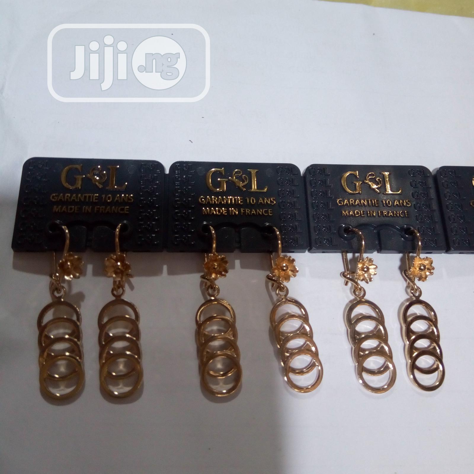 Original GL Ladies Earring 003 (Non Fading) - Gold