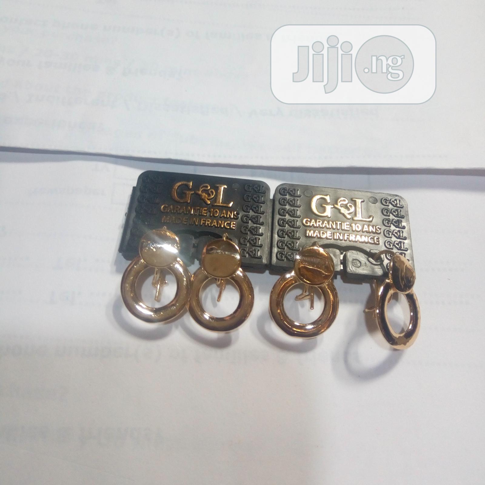 Original GL Ladies Earring 005 (Non Fading) - Gold