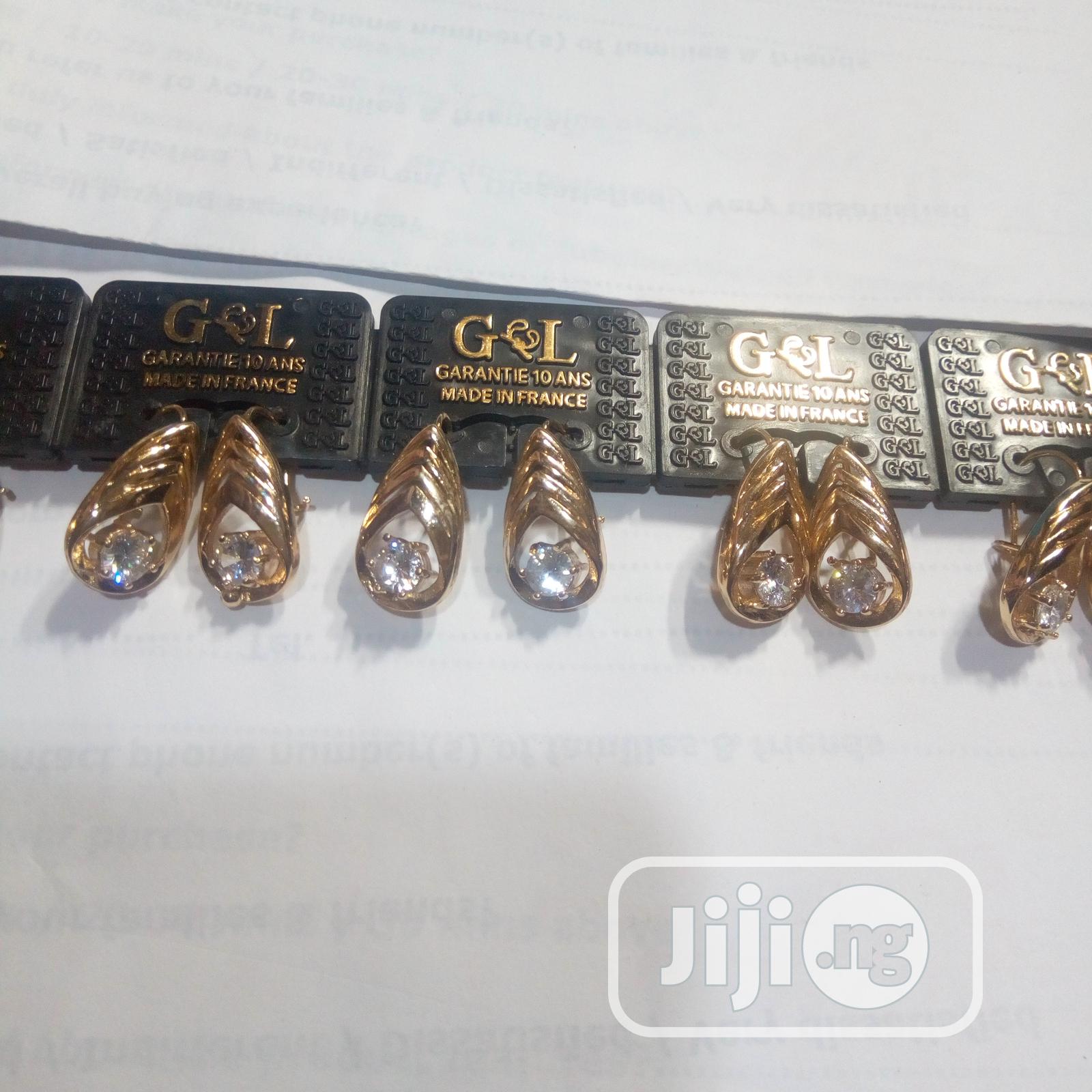 Original GL Ladies Earring 005 (Non Fading) - Gold