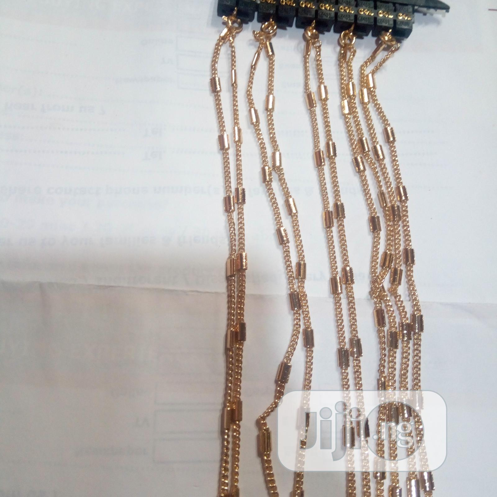 Original GL Neckchain 003 (Non Fading) - Gold