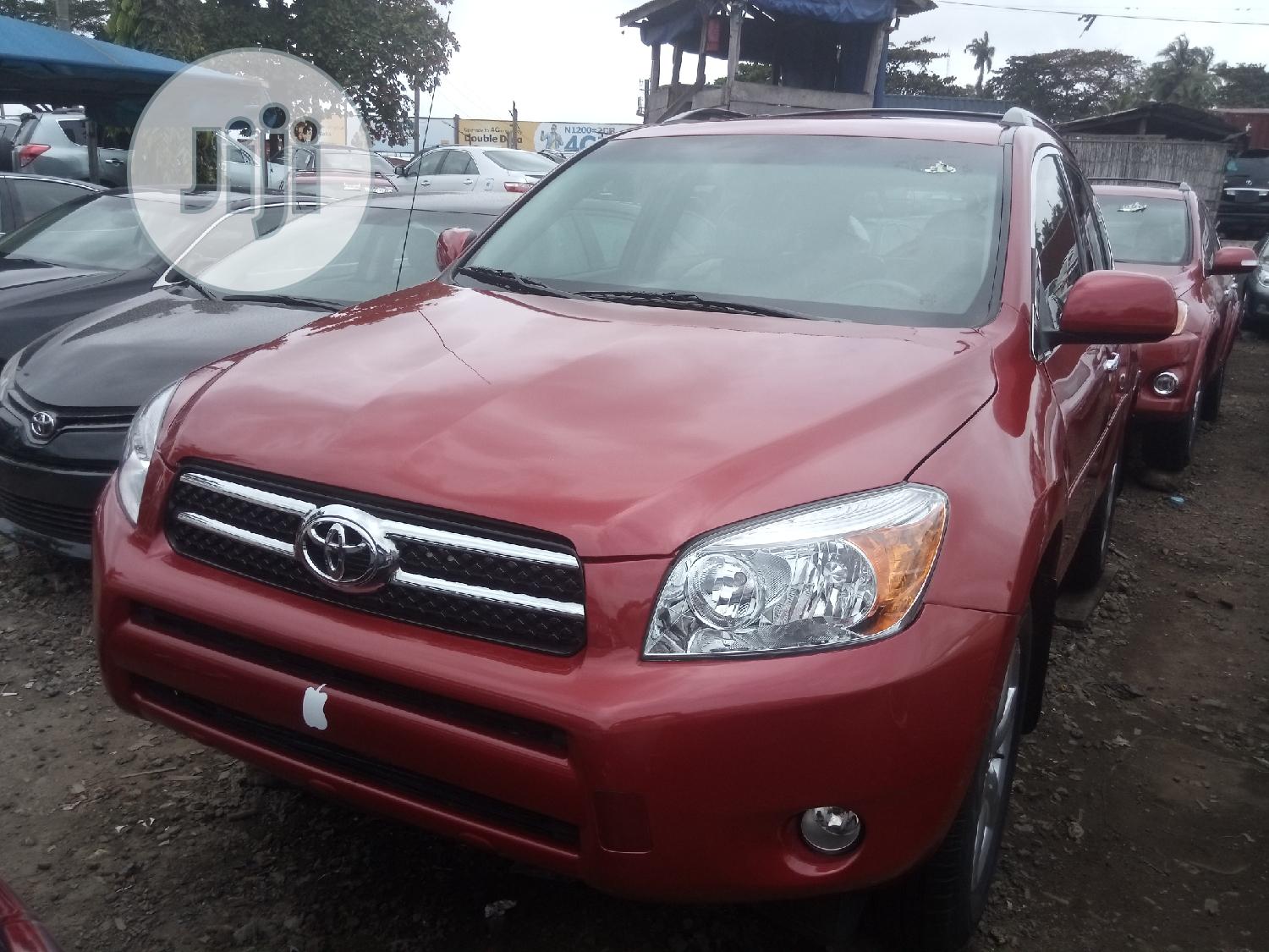 Toyota RAV4 Limited V6 2008 Red