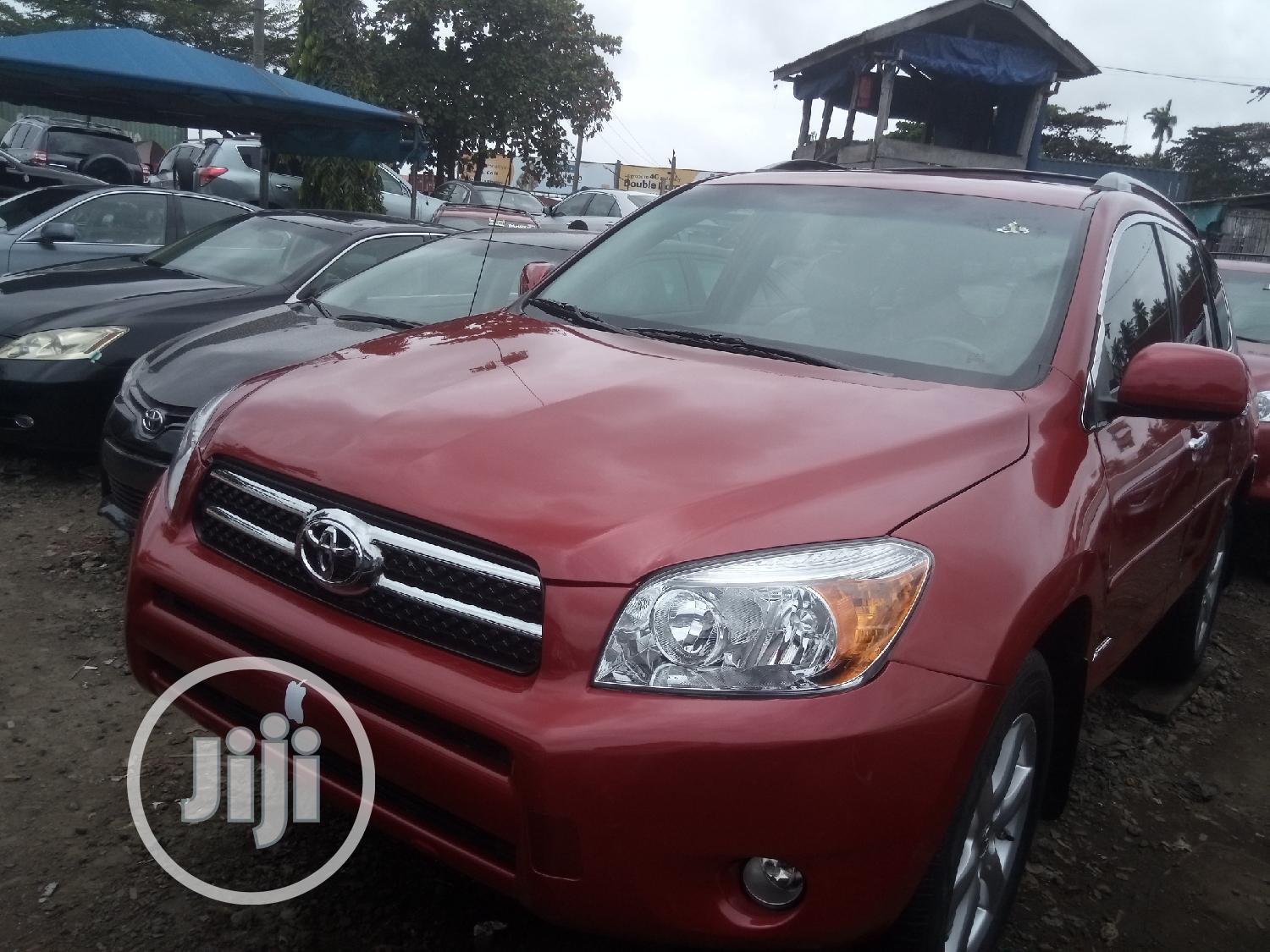 Toyota RAV4 Limited V6 2008 Red