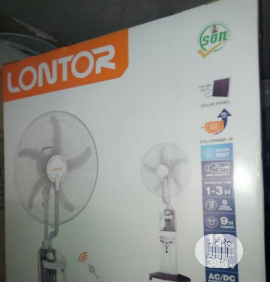 18" Lontor Rechargeable Mist Fan