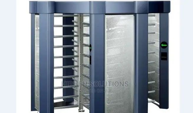 Blue Stainless Steel Turnstile
