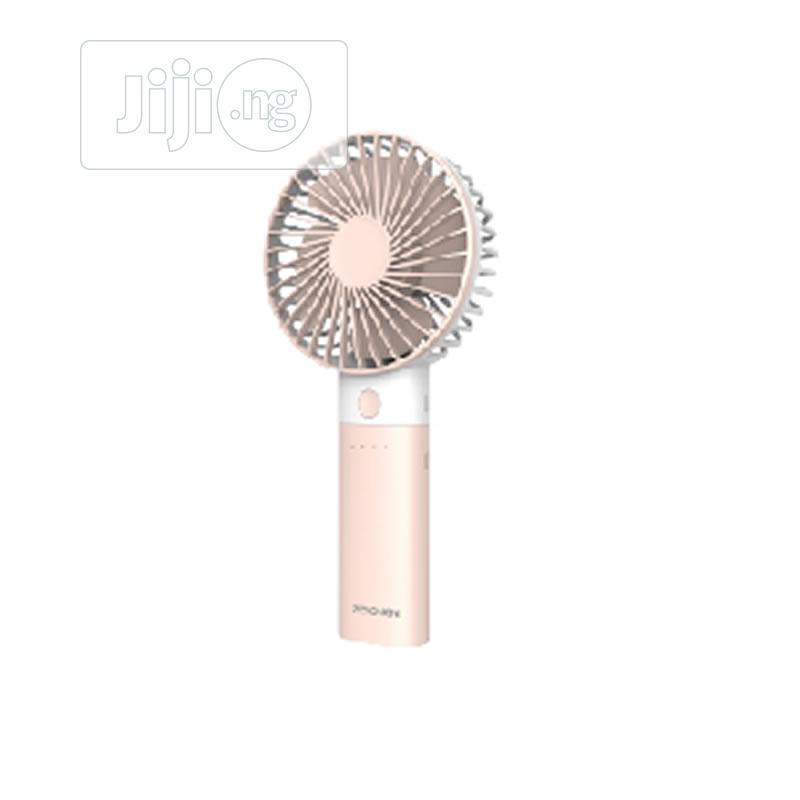 Rechargeable Handheld Fan With Detachable Base as Power Bank