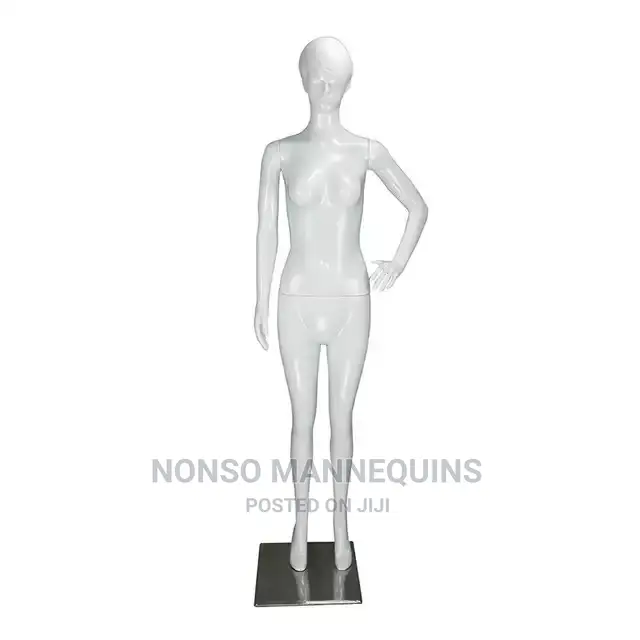 Glossy Female White Mannequins Display 10