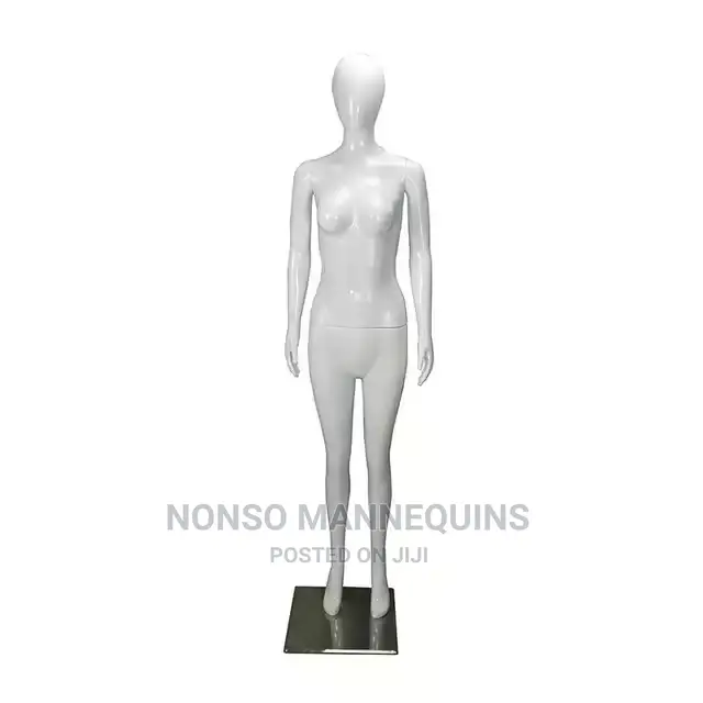 Glossy Female White Mannequins Display 10