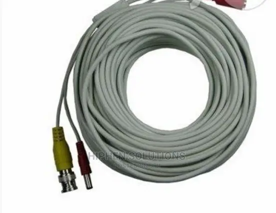 Pre-terminated 100m Video And Power Bncby Hiphen Sol