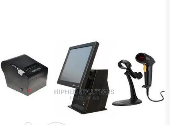 Point Of Sale System Hardware Only Kit E–15 Inch Touchscreen BY HIPHEN