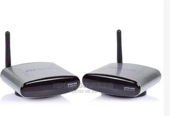 2.4G Wireless AV Sender Transmitter & Receiver 150M, Silver BY HIPHEN