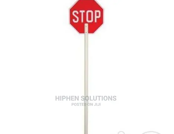 Aluminum Reflective Octagonal Stop Sign By Hiphen Sol