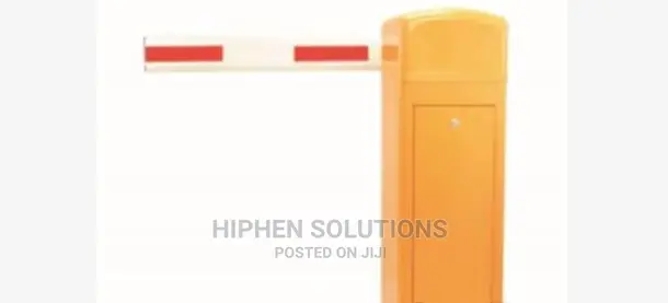 Five Meters Yellow Boom Barrier By Hiphen Solutions LTD