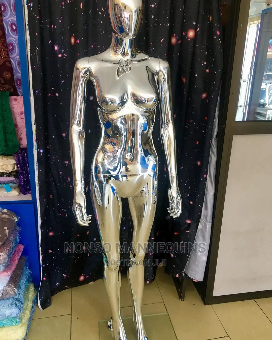 Brand New Designed Gold Silver Female Mannikins Display