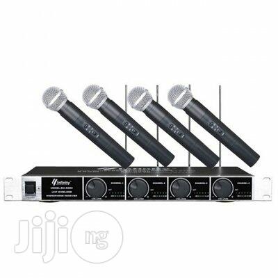 New Original Quad (4) Wireless Microphone