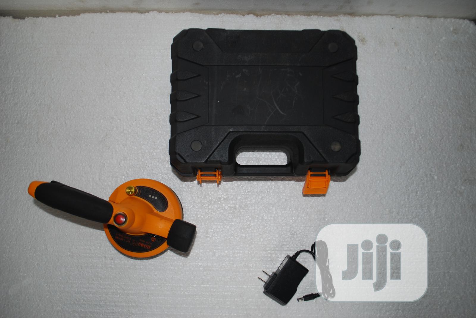 Prof. Rechargable Tile Vibration Device With Suction Cup