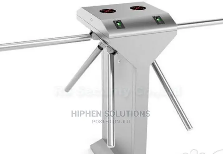 Double Core Bidirection Outdoor Turnstile Barrier Gate By Hssl