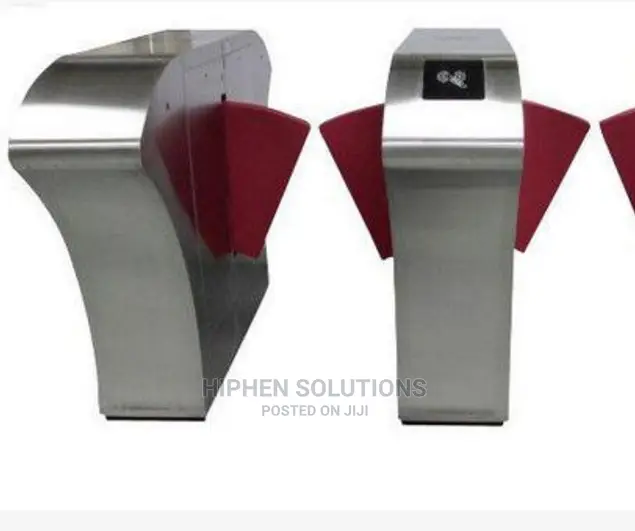 Automatic Turnstiles Indoor Flap Barrier Speed Gate By Hssl
